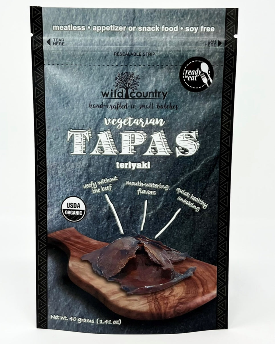 Wild Country Organic Vegetarian Tapas 40g/1.4 Oz Pouch Vegan